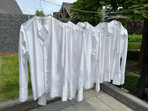 herenhemd, Kleding | Heren, Overhemden, Zo goed als nieuw, Halswijdte 41/42 (L), Wit, Ophalen of Verzenden