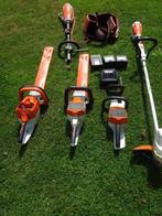 Stihl-machines met batterijen en laders, Tuin en Terras, Ophalen, Zo goed als nieuw, Accu, Stihl