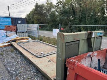 Conteneur plateau beschikbaar voor biedingen