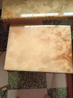 Marmeren bijzettafels 2 stuks, Huis en Inrichting, Ophalen