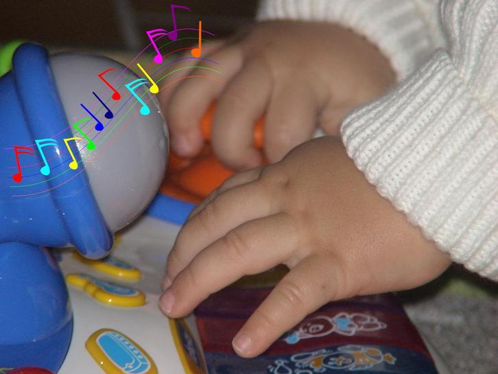 DJ-piano - Chicco edutainment-synthesizer, Kinderen en Baby's, Speelgoed | Educatief en Creatief, Gebruikt, Elektronica, Ontdekken