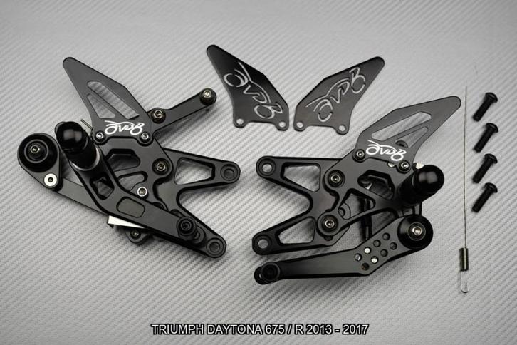 Verstelbare remschakelset TRIUMPH DAYTONA 675 / R 2013 2017, Motoren, Accessoires | Overige, Nieuw, Ophalen of Verzenden