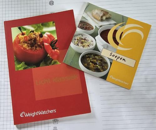 2 Kookboekjes van Weight Watchers, Livres, Livres de cuisine, Comme neuf, Entrées et Soupes, Plat principal, Gâteau, Tarte, Pâtisserie et Desserts