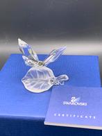 Vlinder op blad Swarovski, Verzamelen, Swarovski, Ophalen of Verzenden, Zo goed als nieuw