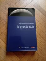 Livre la grande nuit André Marcel adamek, André Marcel adamek, Ophalen of Verzenden