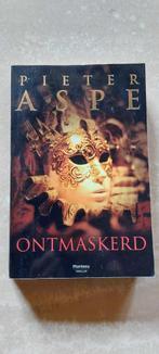 Leesboek Pieter Aspe 'Ontmaskerd', Livres, Policiers, Comme neuf, Pieter Aspe, Enlèvement ou Envoi