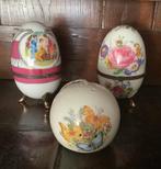 Eieren + geur doosje in porcelein, Antiek en Kunst, Antiek | Keramiek en Aardewerk, Ophalen of Verzenden