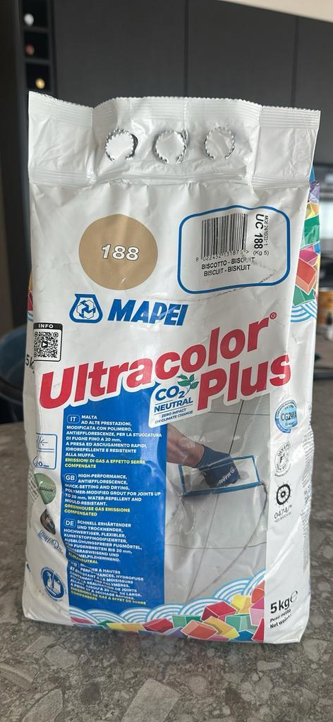 Voegmortel Ultracolor Plus 5kg kleur 188, Doe-het-zelf en Bouw, Overige Doe-Het-Zelf en Bouw, Ophalen of Verzenden
