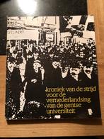 Kroniek van de strijd voor de vernederlandsing van de Gentse, Boeken, K. De Clerck, Ophalen of Verzenden, 20e eeuw of later, Gelezen