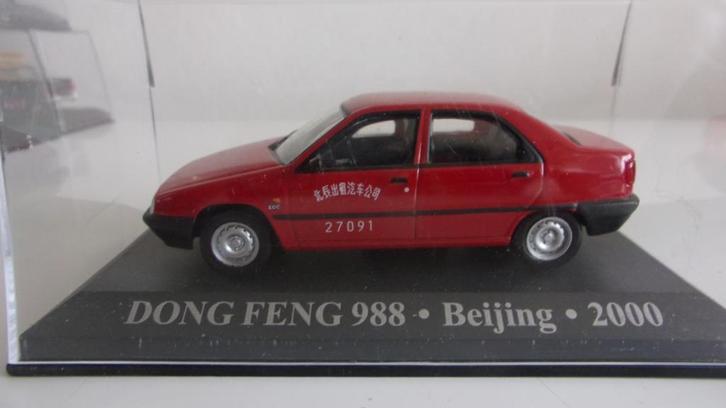 DONG FENG 988 (ZX!) 2000.TAXI PEKINOIS.EXC.ETAT, Hobby en Vrije tijd, Modelauto's | 1:43, Zo goed als nieuw, Auto, Overige merken