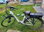 Prestige elektrische fiets wit dames met plaats voor mandje, Ophalen, Gebruikt