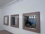 3 spiegels 60x60 massief, Ophalen, Vierkant, Zo goed als nieuw, Minder dan 100 cm