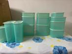 Lot de 13 boites Tupperware, Ophalen, Zo goed als nieuw, Blauw