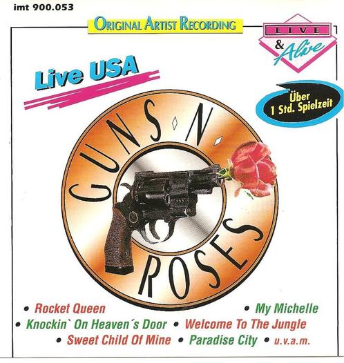 CD GUNS N' ROSES - Live USA - New York 1989, Cd's en Dvd's, Cd's | Hardrock en Metal, Gebruikt, Verzenden