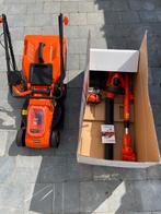 !!PROMO -50%!! POWERPLUS 20V Grasmaaier + Multitool Set, Tuin en Terras, Grasmaaiers, Ophalen of Verzenden, Nieuw, Accu-grasmaaier