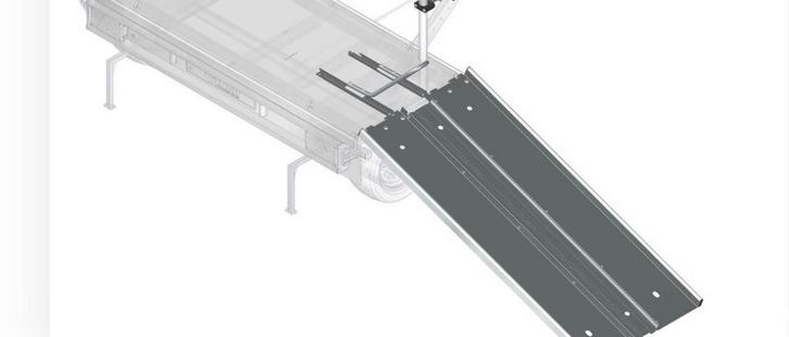 MP3 Oprijplaten voor Sawiko wheely, Auto diversen, Aanhangers en Bagagewagens, Zo goed als nieuw, Ophalen