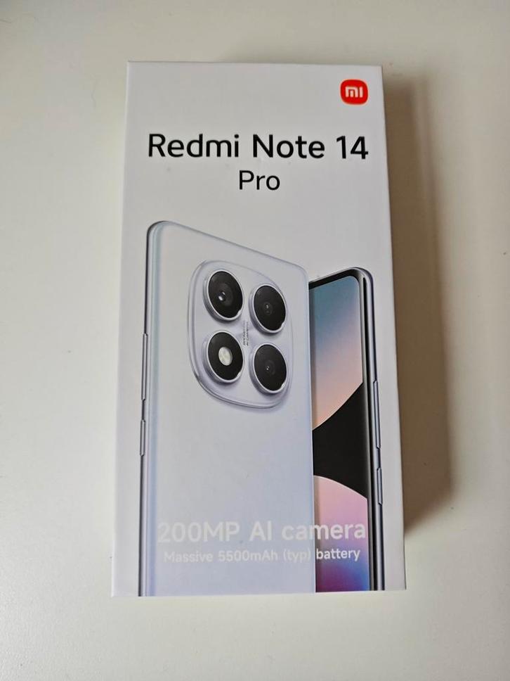 Xiaomi Redmi Note 14 Pro 256Gb - 8GB Ram, Telecommunicatie, Mobiele telefoons | Overige merken, Nieuw, Zonder abonnement, Zonder simlock