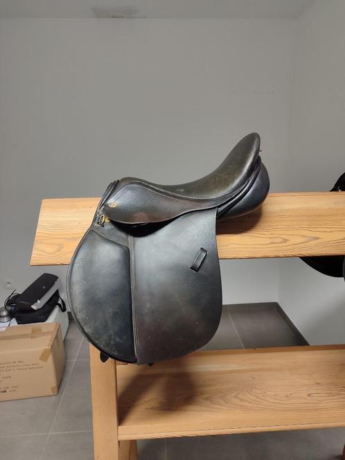 Ponyzadel J. CANAVES 15,5 inch, Dieren en Toebehoren, Paarden en Pony's | Zadels, Gebruikt, Recreatie, Ophalen