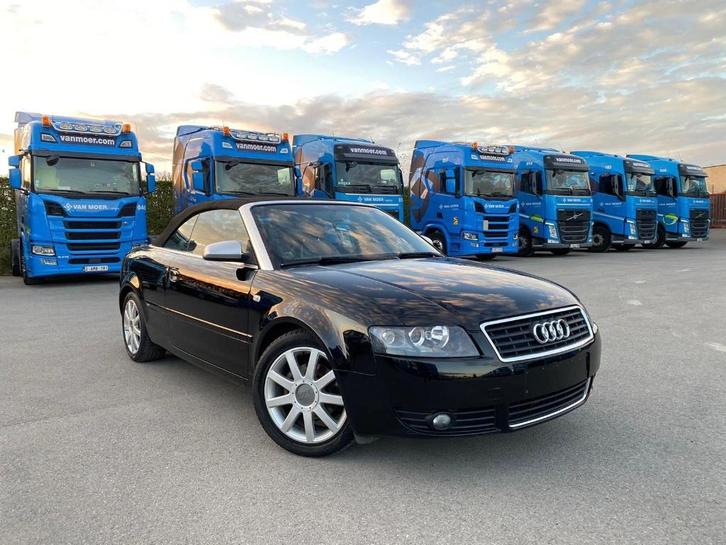 Audi A4 S line Cabrio/2 L/Bennzine/2005/156000.km, Auto's, Audi, Bedrijf, A4, ABS, Airbags, Airconditioning, Alarm, Boordcomputer