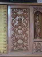 2 beaux meubles en chêne ,motifs sculptés, Maison & Meubles, Armoires | Dressoirs, Avec tiroir(s), Chêne, Enlèvement
