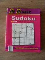 De Denker. Sudoku. 240 pagina's, Hobby en Vrije tijd, Denksport en Puzzels, Ophalen of Verzenden, Zo goed als nieuw