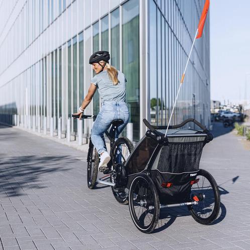 Thule chariot lite 2, Fietsen en Brommers, Fietsaccessoires | Aanhangwagens en Karren, Zo goed als nieuw, Ophalen