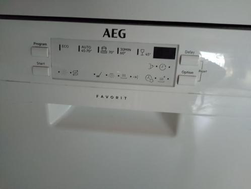 vaatwasser AEG favorit, Elektronische apparatuur, Vaatwasmachines, Zo goed als nieuw, Vrijstaand, Ophalen
