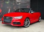 Audi S3 Cabrio Quattro Automaat Kuipstoelen, Auto's, Audi, Automaat, Zwart, 4 cilinders, Leder