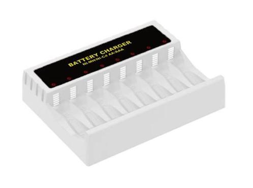 chargeur  8 piles AA et/ou AAA rechargeables 1,2v Ni-MH, Audio, Tv en Foto, Accu's en Batterijen, Nieuw, Ophalen of Verzenden