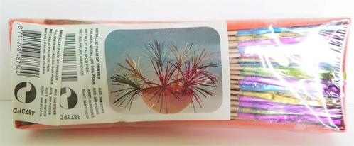 Metallic glinsterende palm op prikker  -  300 stuks  - NIEUW, Hobby & Loisirs créatifs, Articles de fête, Neuf, Article de fête