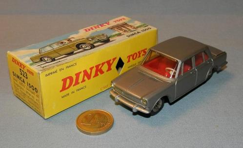 Dinky Toys France ref 523 : Simca 1500 Berline (Géén Atlas), Hobby en Vrije tijd, Modelauto's | 1:43, Nieuw, Auto, Dinky Toys