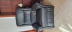 Lederen electrische zetel verschillende standen Kleur zwart, Huis en Inrichting, Ophalen, Zo goed als nieuw