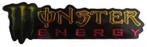 Monster Energy metallic sticker #6, Motoren, Verzenden