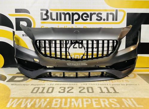 BUMPER Mercedes CLA W117 AMG Facelift 6xpdc 2016-2019 VOORBU, Auto-onderdelen, Carrosserie, Bumper, Voor, Gebruikt, Ophalen of Verzenden