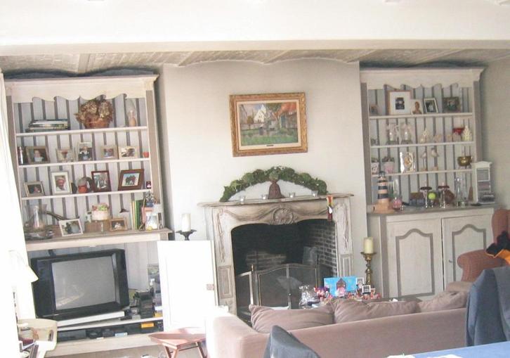 Etalage kasten 2 IDEM handgemaakte kasten samen 950€, Huis en Inrichting, Kasten | Buffetkasten, Zo goed als nieuw, 200 cm of meer