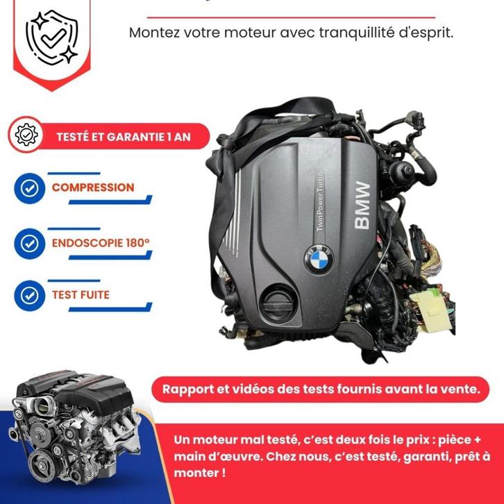 Complete motor BMW 118d f20 f21/218d f22, Auto-onderdelen, Motor en Toebehoren, BMW, Nieuw, Ophalen of Verzenden