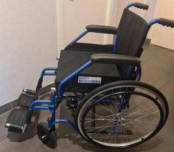 Rolstoel/ opvouwbaar/+extra zitkussen/ als nieuw beschikbaar voor biedingen