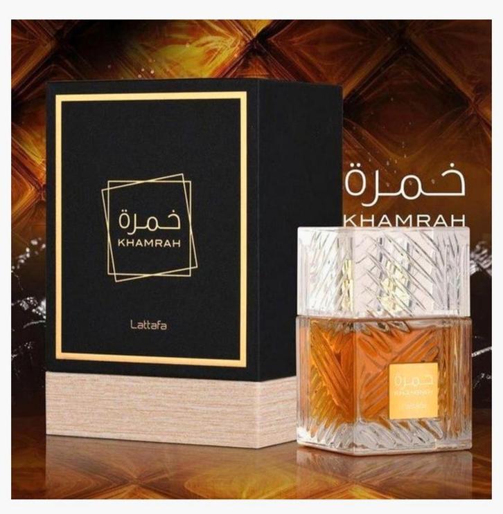 Khamrah 100ML (1 voor 20,- euro, 2 stuks voor 35,- euro!, Handtassen en Accessoires, Uiterlijk | Parfum, Nieuw, Ophalen of Verzenden