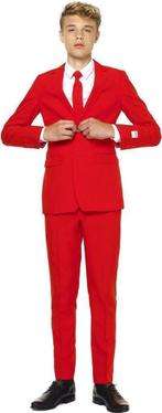 OppoSuits Kostuums - Red Devil Maat 134/140, Ophalen of Verzenden, Nieuw