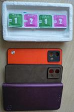 3 hoesjes + 2 screenprotectors Motorola Moto G84, Télécoms, Téléphonie mobile | Motorola, Enlèvement ou Envoi, Comme neuf