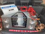 Versterker blaupunkt + kist, Auto diversen, Autoradio's, Ophalen, Gebruikt