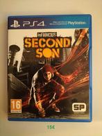 Jeu PS4 Second son, Ophalen of Verzenden, Zo goed als nieuw
