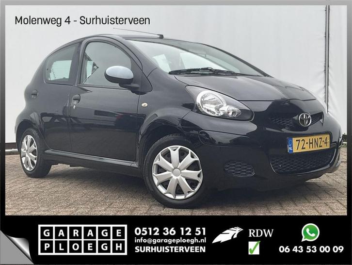 Toyota Aygo 1.0-12V Access 5-Deurs Stuurbekrachtiging NL-Aut, Auto's, Toyota, Bedrijf, Aygo, ABS, Airbags, Airconditioning, Alarm