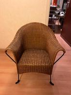 Rieten stoel, Huis en Inrichting, Ophalen, Zo goed als nieuw