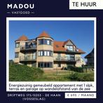 Energiezuinig gemeubeld APPARTEMENT 1 slpk + terras + garage, Immo, 50 m² of meer, Provincie West-Vlaanderen