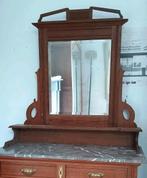 Miroir de meuble toilette style art nouveau tardif/ art deco, Enlèvement