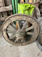 Oude eiken karrewielen, Zakelijke goederen, Landbouw | Onderdelen | Banden, Velgen en Assen, Ophalen