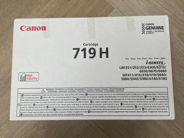 Nieuwe originele cartridge Canon 719H zwart beschikbaar voor biedingen