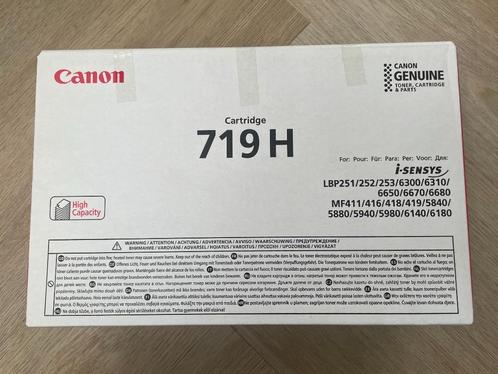 Nieuwe originele cartridge Canon 719H zwart, Computers en Software, Printerbenodigdheden, Nieuw, Cartridge, Ophalen of Verzenden