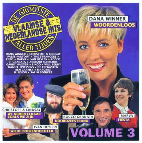 7 - DE GROOTSTE VLAAMSE EN NEDERLANDSE HITS - VOL.3 - NIEUW, Cd's en Dvd's, Cd's | Nederlandstalig, Nieuw in verpakking, Levenslied of Smartlap